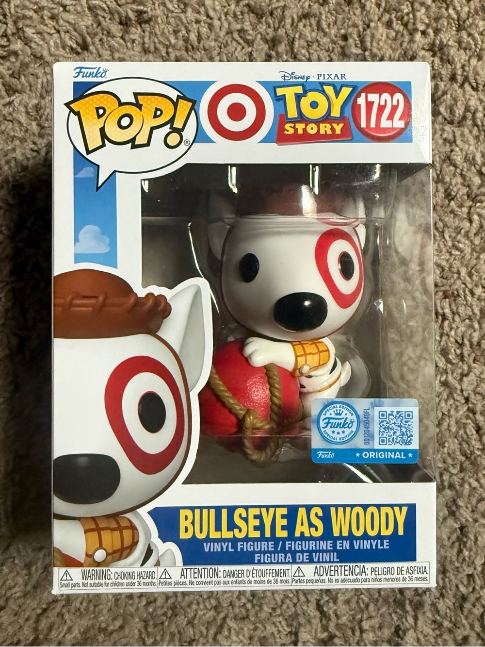 Funko Toy Story 5 Bullseye as Woody